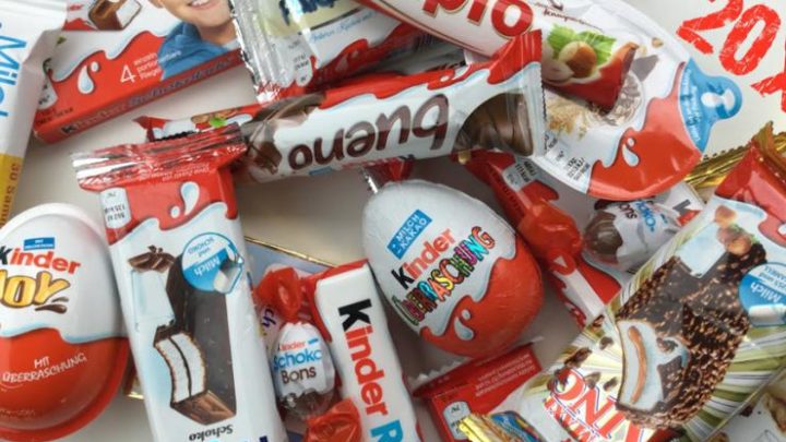 SALMONELLOSE : 151 cas d’infection liés à des chocolats de la marque Kinder