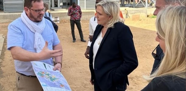 En visite au Sénégal : Marine Le Pen a débuté sa tournée à Saint-Louis