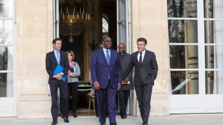 FRANCE : LE PRÉSIDENT MACKY SALL REÇU AU PALAIS DE L’ÉLYSÉE, CE MARDI