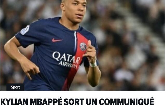 Kylian Mbappé sort un communiqué qui fait trembler le PSG