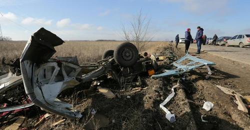 UKRAINE: SIX TUÉS DANS UNE VOITURE APRÈS UNE FRAPPE RUSSE DANS LE NORD-EST DU PAYS