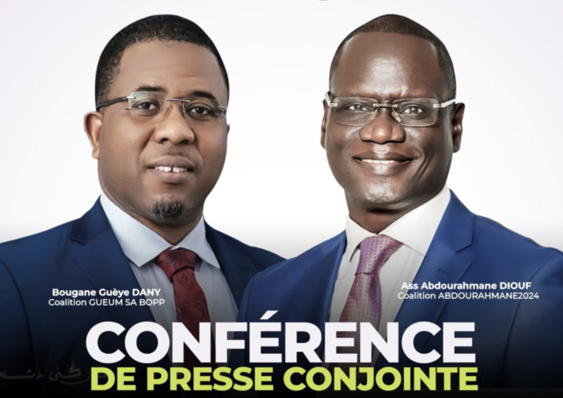 Bougane Gueye Dany Et Abdourahmane Diouf Face À La Presse Ce Jeudi