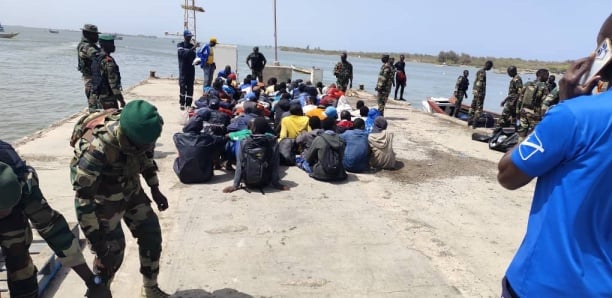 Migration irrégulière : Une pirogue interceptée au sud de Gorée