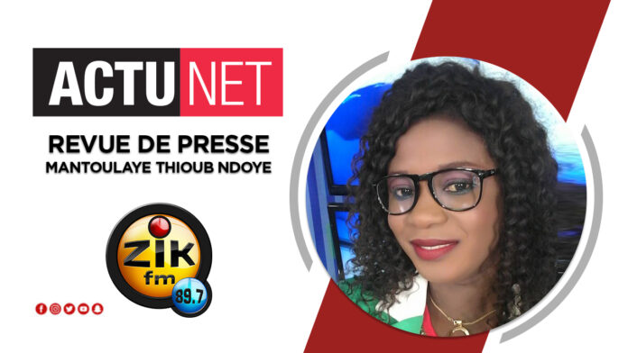 Revue de Presse wolof zik et Sen tv du lundi 19 aout 2024 avec Mantoulaye Thioub Ndoye